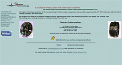 Desktop Screenshot of jetenginetech.com